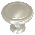 Hd Amerock Reflections 1.25 in. Cabinet Knob- Satin Chrome A01387 G10